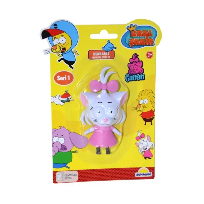 02971 Kral Şakir Bendable Bükülebilir Canan Figürü 11 cm