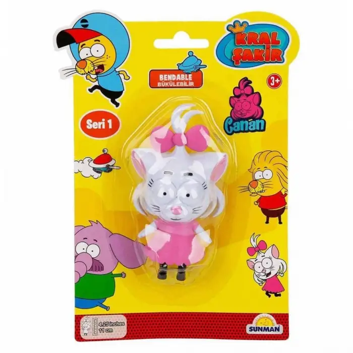 02971 Kral Şakir Bendable Bükülebilir Canan Figürü 11 cm