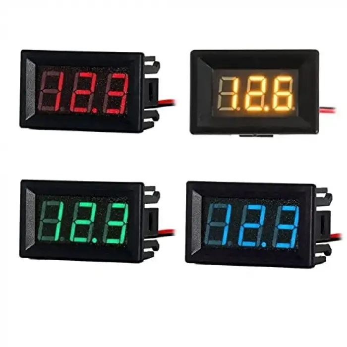 0.36 inç DC2.4V-30V Voltmetre, 2 Kablolu