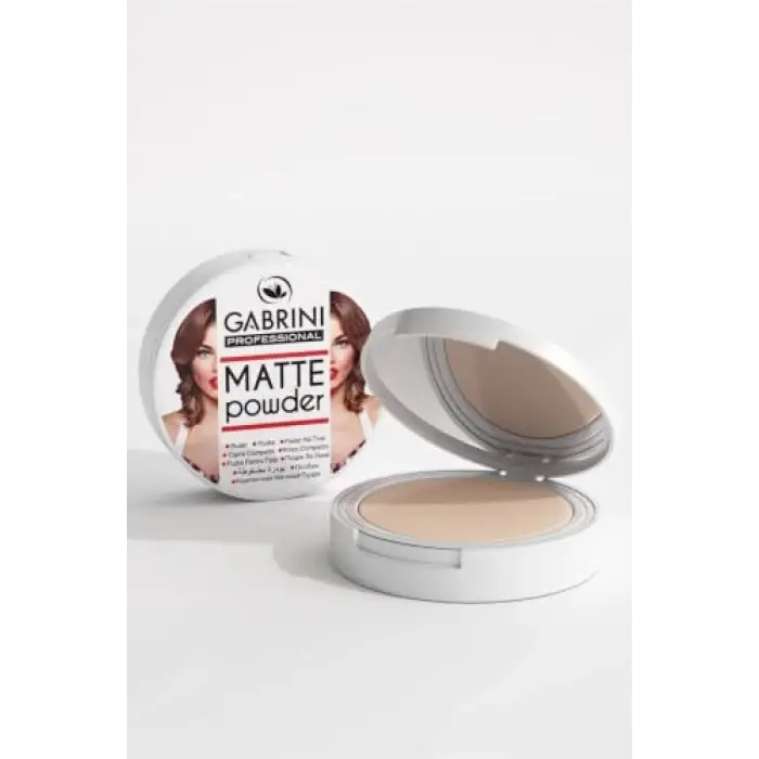 04 numara profesyonel mat pudra