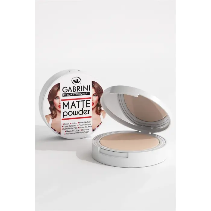 04 numara profesyonel mat pudra
