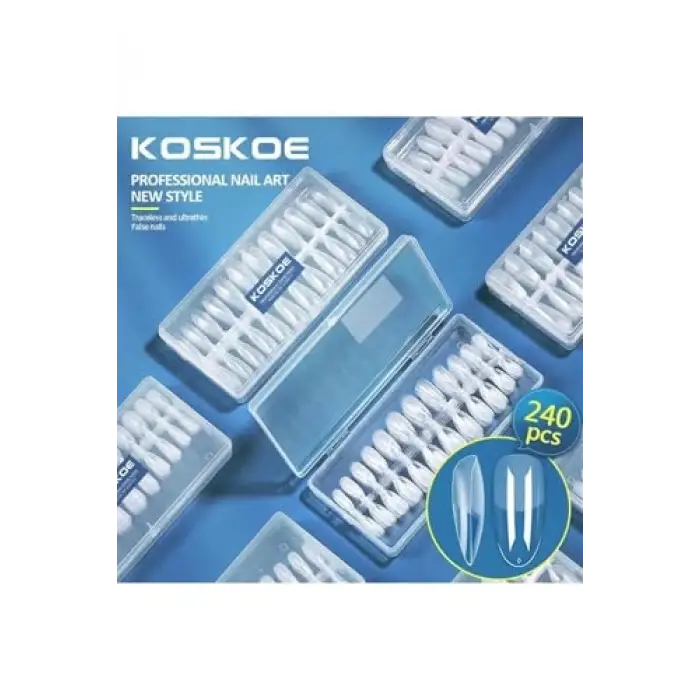 04 Oval Model Jel Tips Tırnak