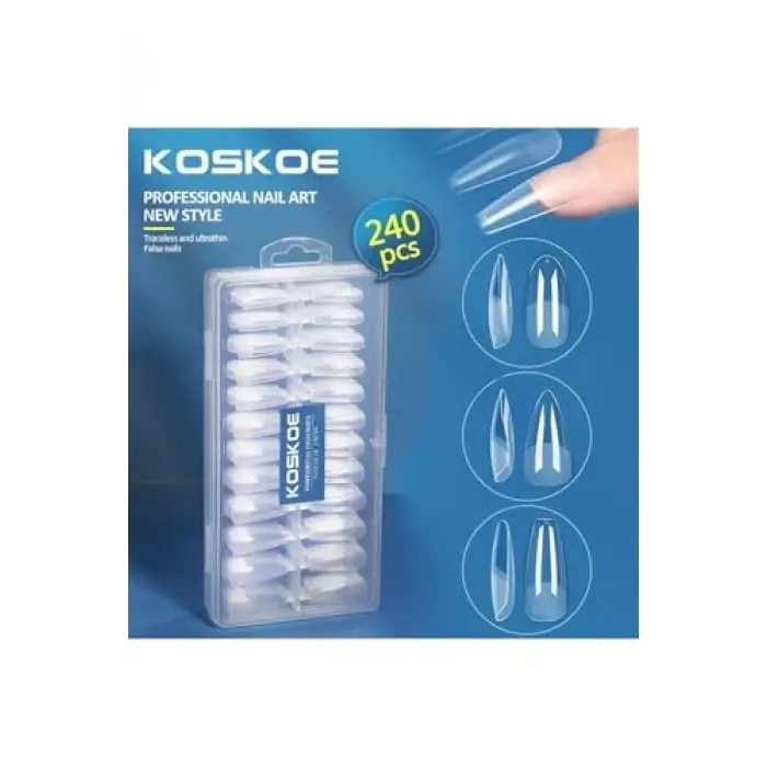 04 Oval Model Jel Tips Tırnak