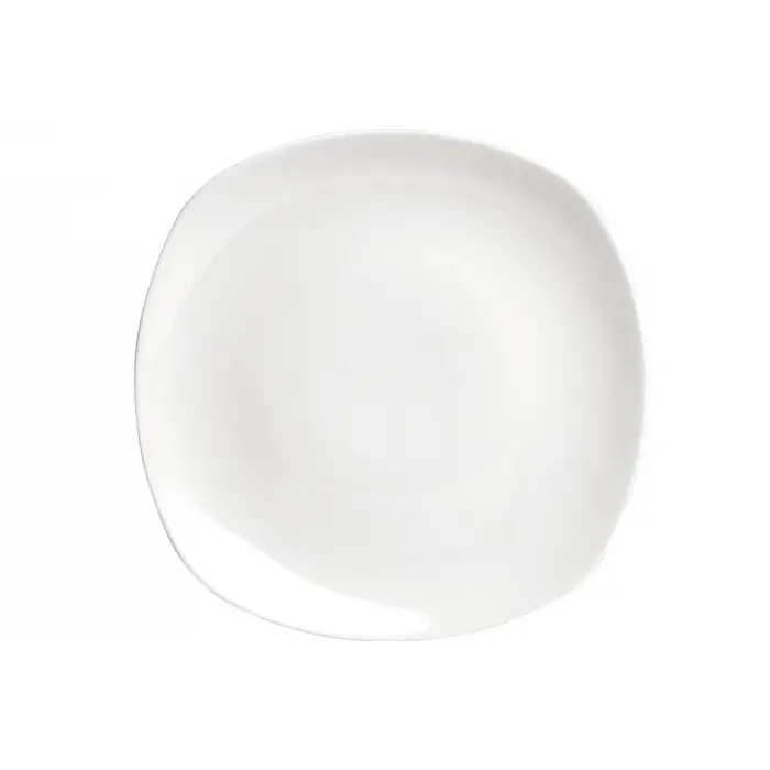 04A+P014855 Square Yemek Tabağı, Porselen