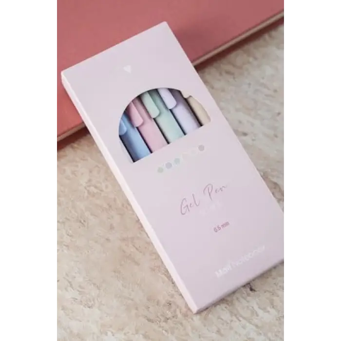 0.5 mm 6lı Jel Kalem Seti
