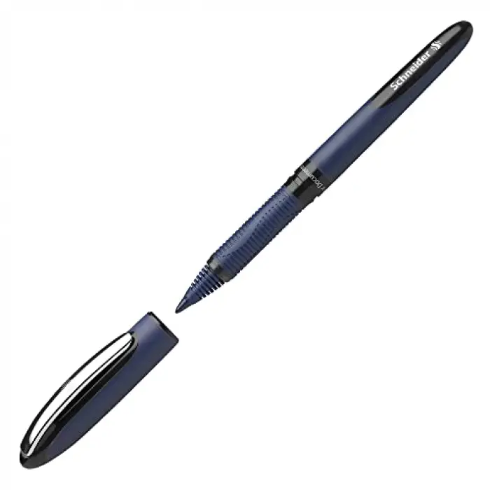 0,6 mm Siyah Konik Uçlu Roller Kalem