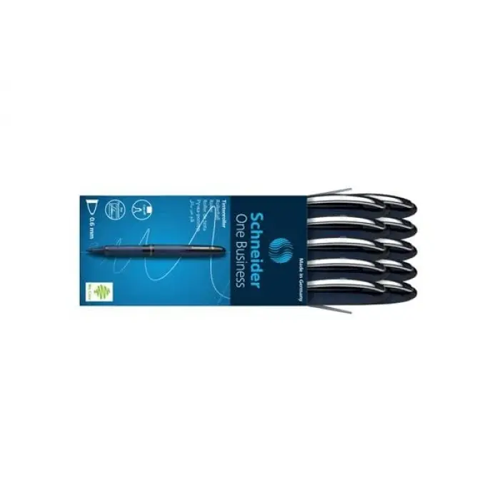 0,6 mm Siyah Konik Uçlu Roller Kalem