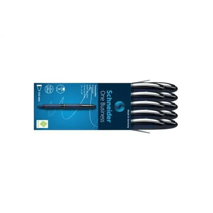 0,6 mm Siyah Konik Uçlu Roller Kalem