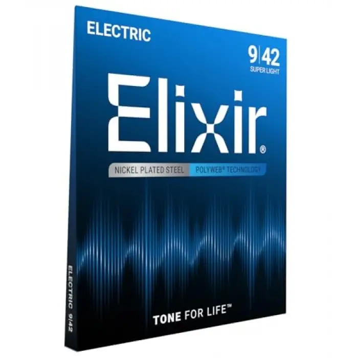 09-42 Polyweb Super Light Elektro Gitar Teli 12000