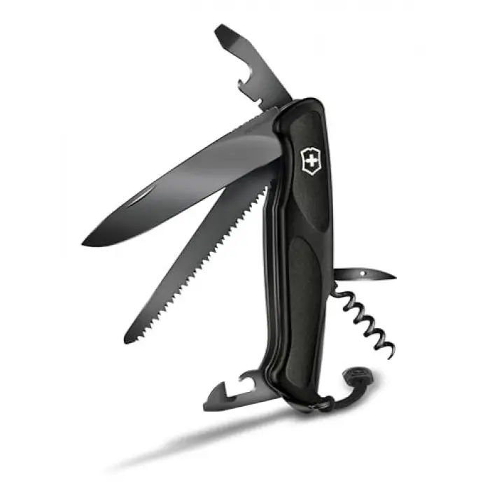 ​ 0.9563.C31P Ranger Grip 55 Onyx Siyah Çakı