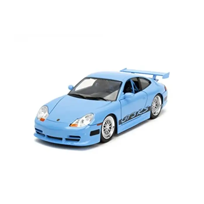 1:24 Fast & Furious Brians Porsche 911 GT3 RS Model Araba