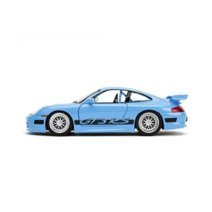 1:24 Fast & Furious Brians Porsche 911 GT3 RS Model Araba
