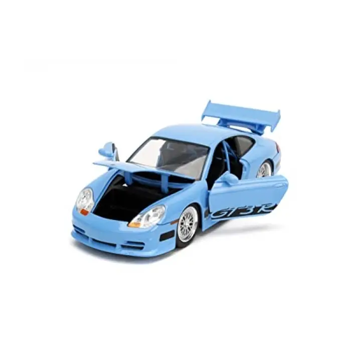 1:24 Fast & Furious Brians Porsche 911 GT3 RS Model Araba