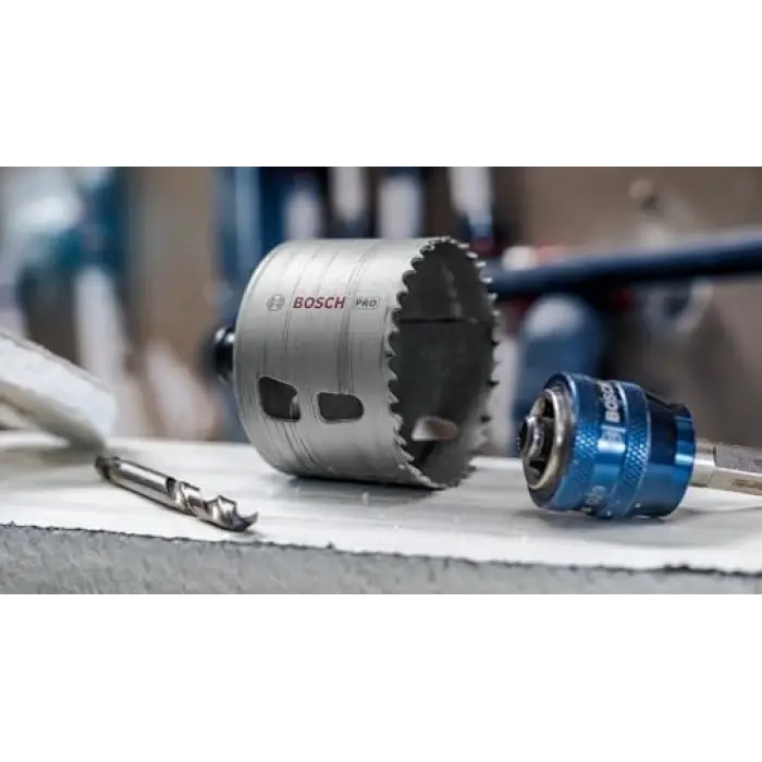 1 x PRO Multi Material Power Change Plus Hole Testere (Softwood, Drywall, Ø 67 mm, Professional Accessory Rotary Drill/Drivers)