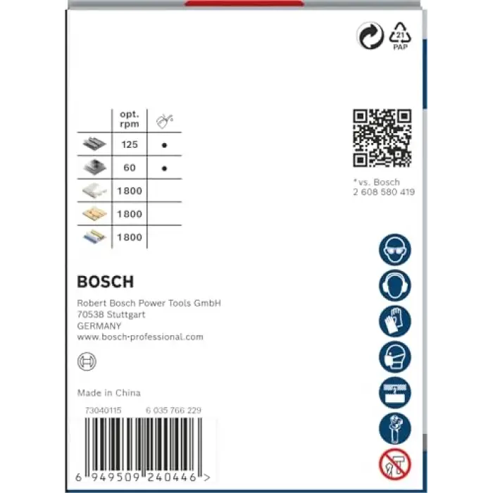 1 x PRO Multi Material Power Change Plus Hole Testere (Softwood, Drywall, Ø 70 mm, Professional Accessory Rotary Drill/Drivers)