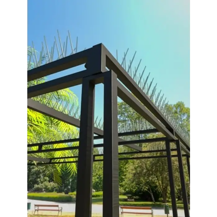 10 Adet Sıkışık Dikenli Kuş Kovucu 50 Cm