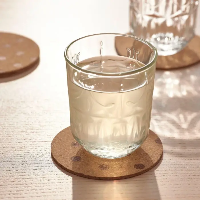10 cm Mantar Bardak Altlığı, 4 Adet