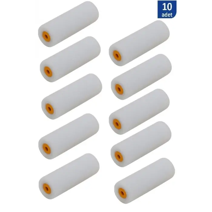 10 Cm sünger rulo, 10 Adet, tek ebat