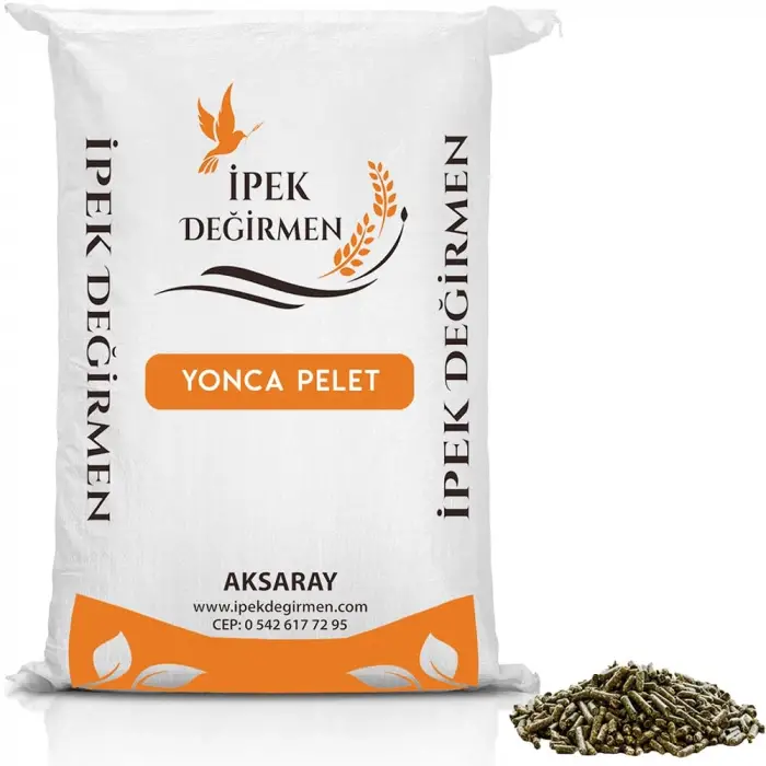 10 Kg saf yonca pelet yem
