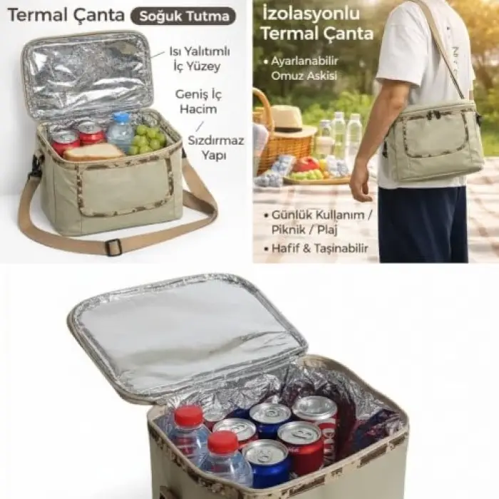 10 L Yemek Çantası -Termo Çanta