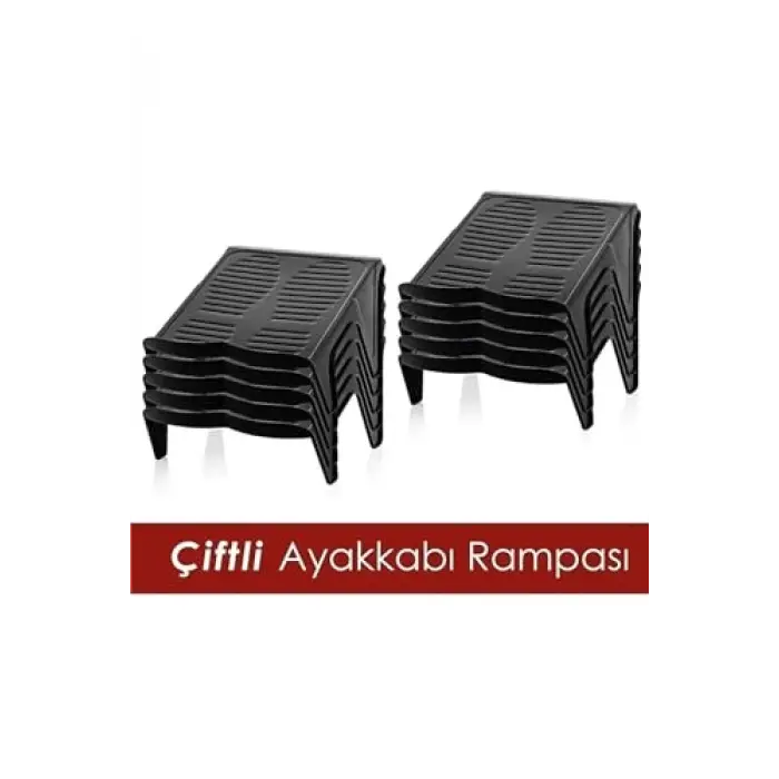 10lu Çiftli Ayakkabı Rampası
