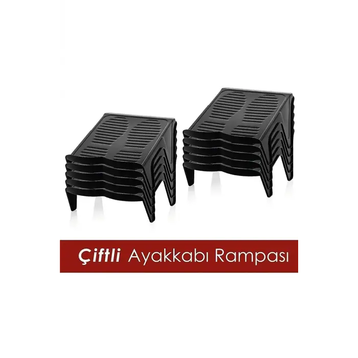 10lu Çiftli Ayakkabı Rampası