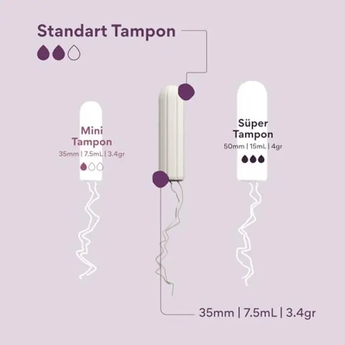 10lu Standart Tampon