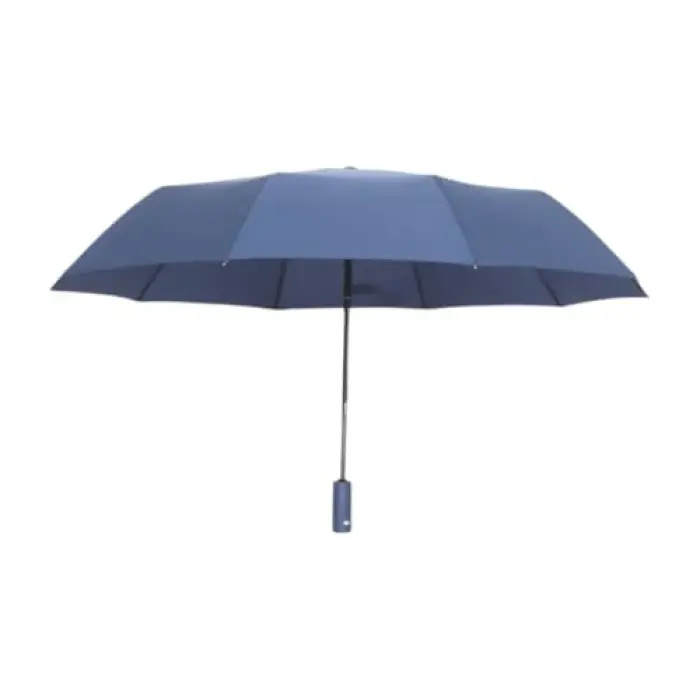 10 Panelli Işıklı Lacivert Şemsiye