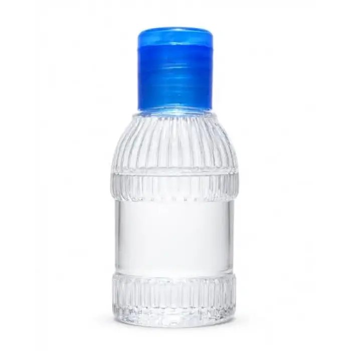 100 Adet 50 ML Boş Plastik Şişe YM23 Mavi Kapak
