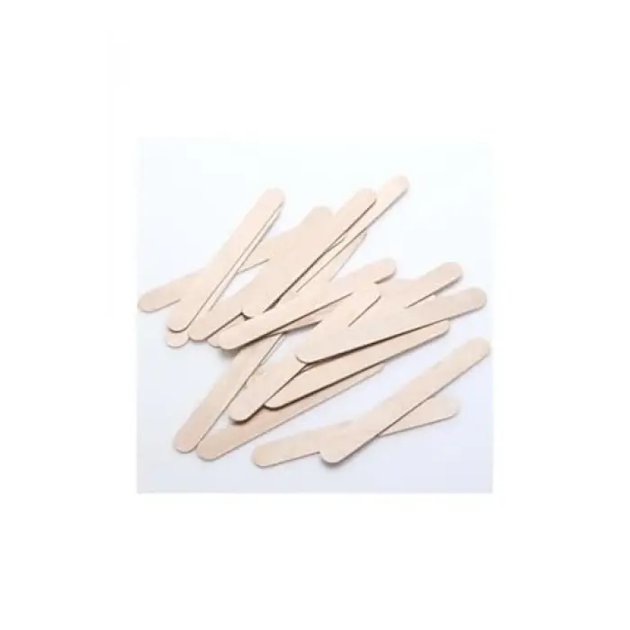 100 adet ahşap ağda spatulası