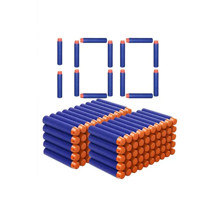 100 Adet Sünger Mermi Yedek Mermi