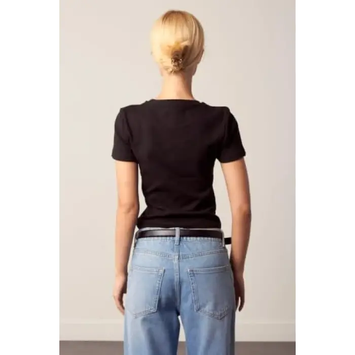 %100 Cotton Baskılı Tişört
