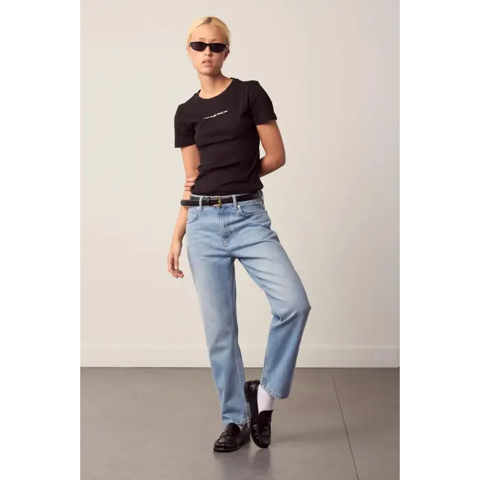 %100 Cotton Baskılı Tişört