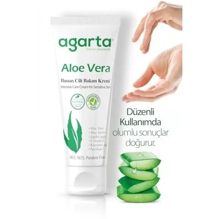 %100 Doğal Aloe Vera Krem