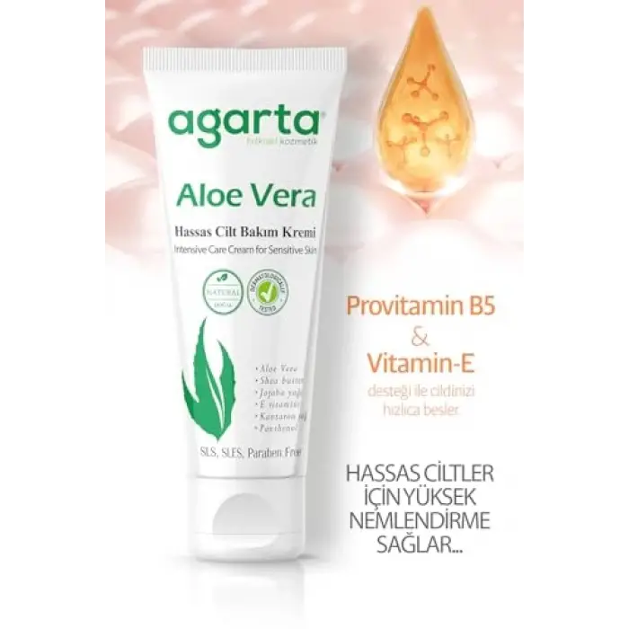 %100 Doğal Aloevera Krem