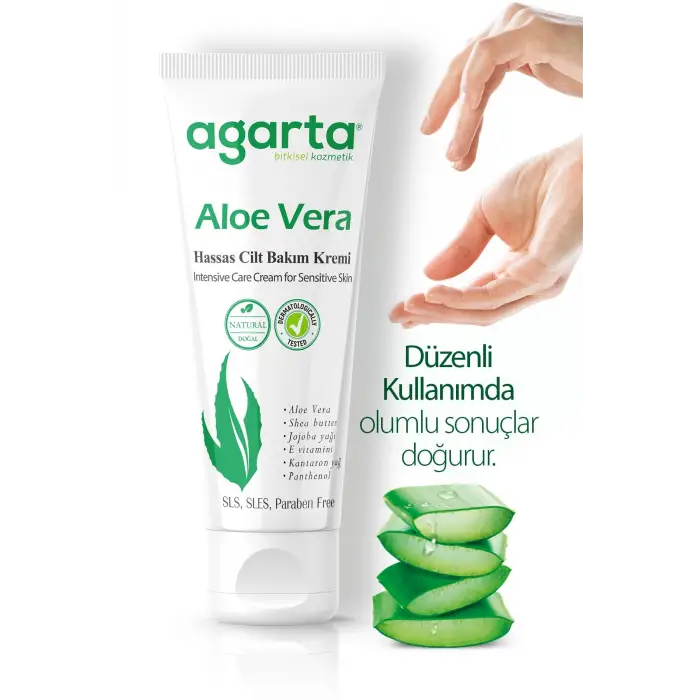 %100 Doğal Aloevera Krem