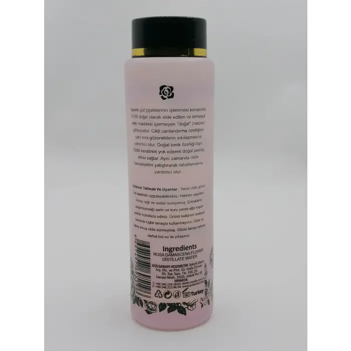 %100 Doğal Gül suyu 400 ml