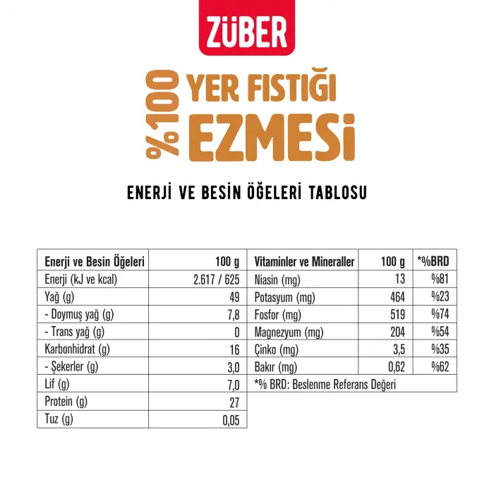 %100 fıstık ezmesi, 315 g