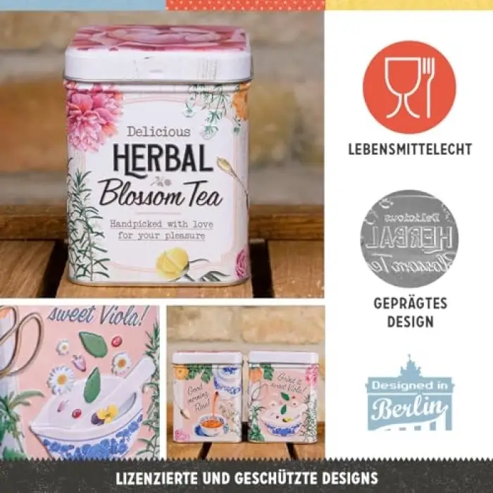 100 g Çay Kutusu, Bitkisel Çiçek Çayı için