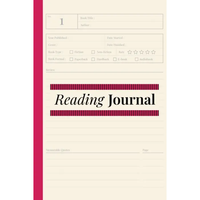 100 Kitap Okuma ve Değerlendirme Günlüğü, Ruby Red Kapak