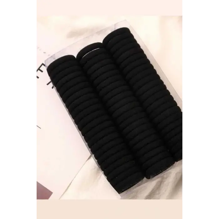 100lü Siyah Lastik Toka Seti