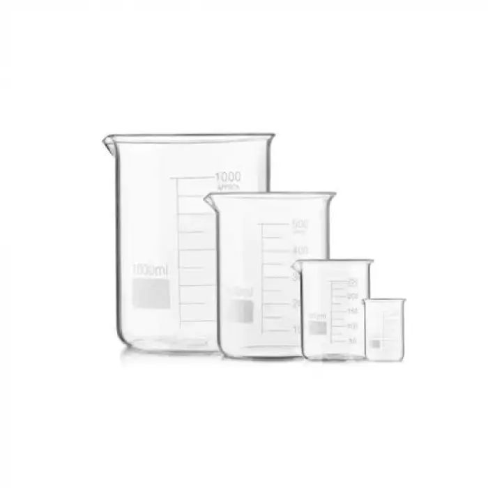 100 ml cam beher ölçü kabı