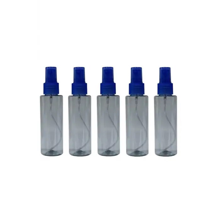 100 ml mavi sprey şişesi, 5 adet, pbpş100m5