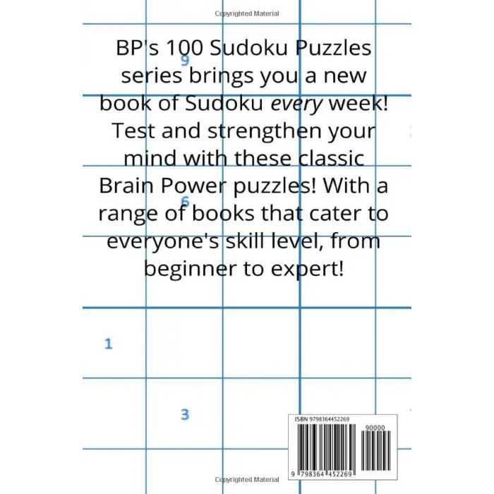 100 Orta Seviye Sudoku Bulmacası