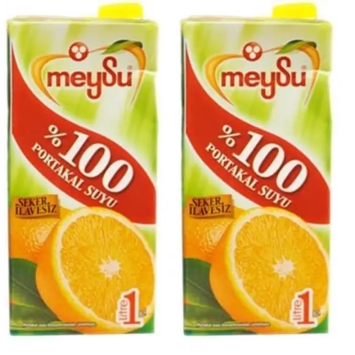 %100 Portakal Suyu 1 L