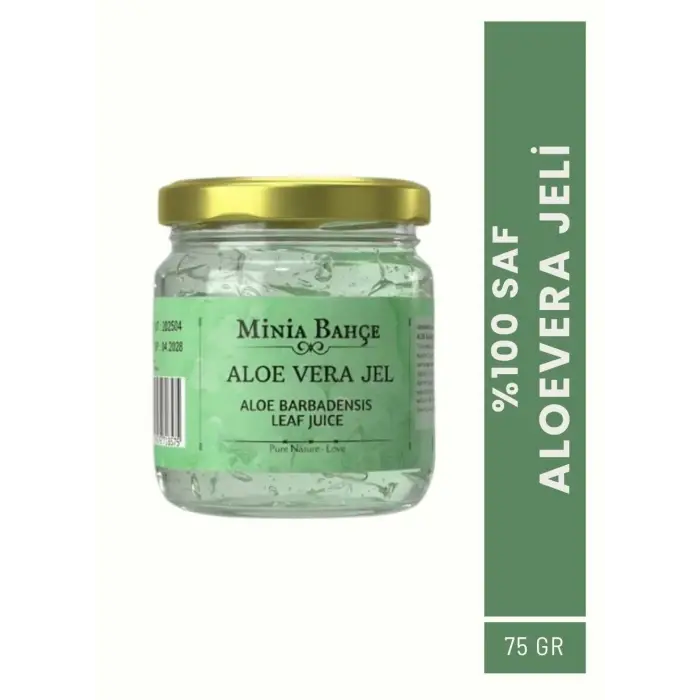 %100 saf Aloe Vera jel, 75 ml