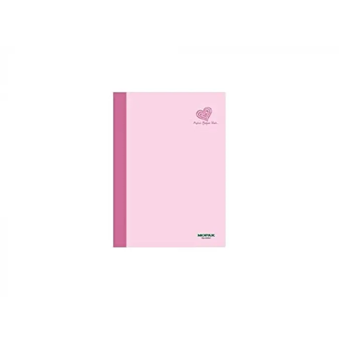 100 Yaprak A4 Karton Kapak Çizgili Defter