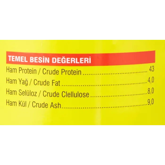1000 Ml granül balık yemi