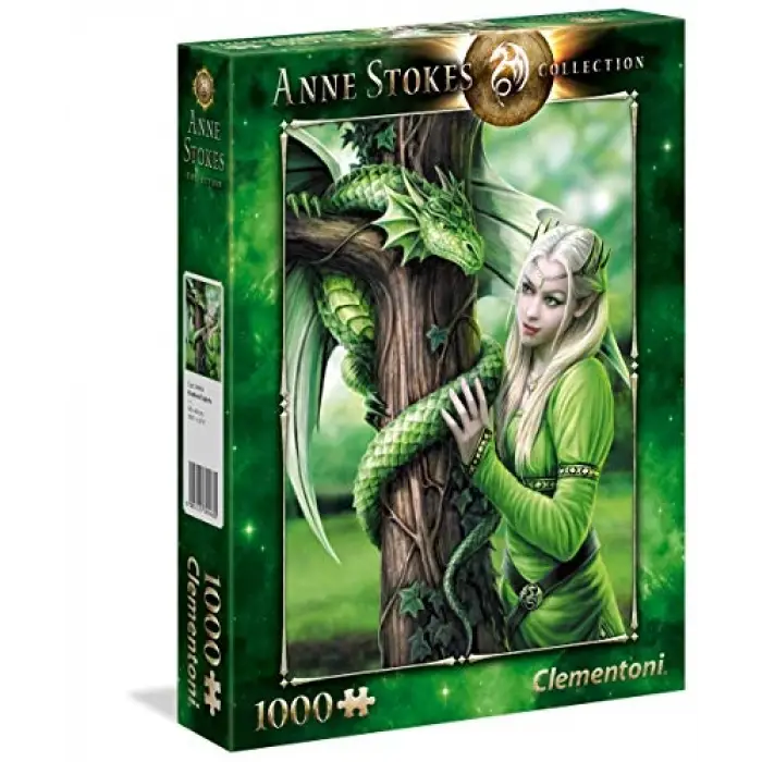 1000 Parça Anne Stokes Yetişkin Puzzle - Kindred Spirits