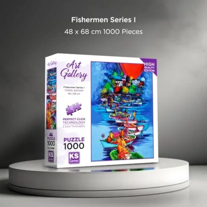 1000 Parça Balıkçılar Serisi I Puzzle